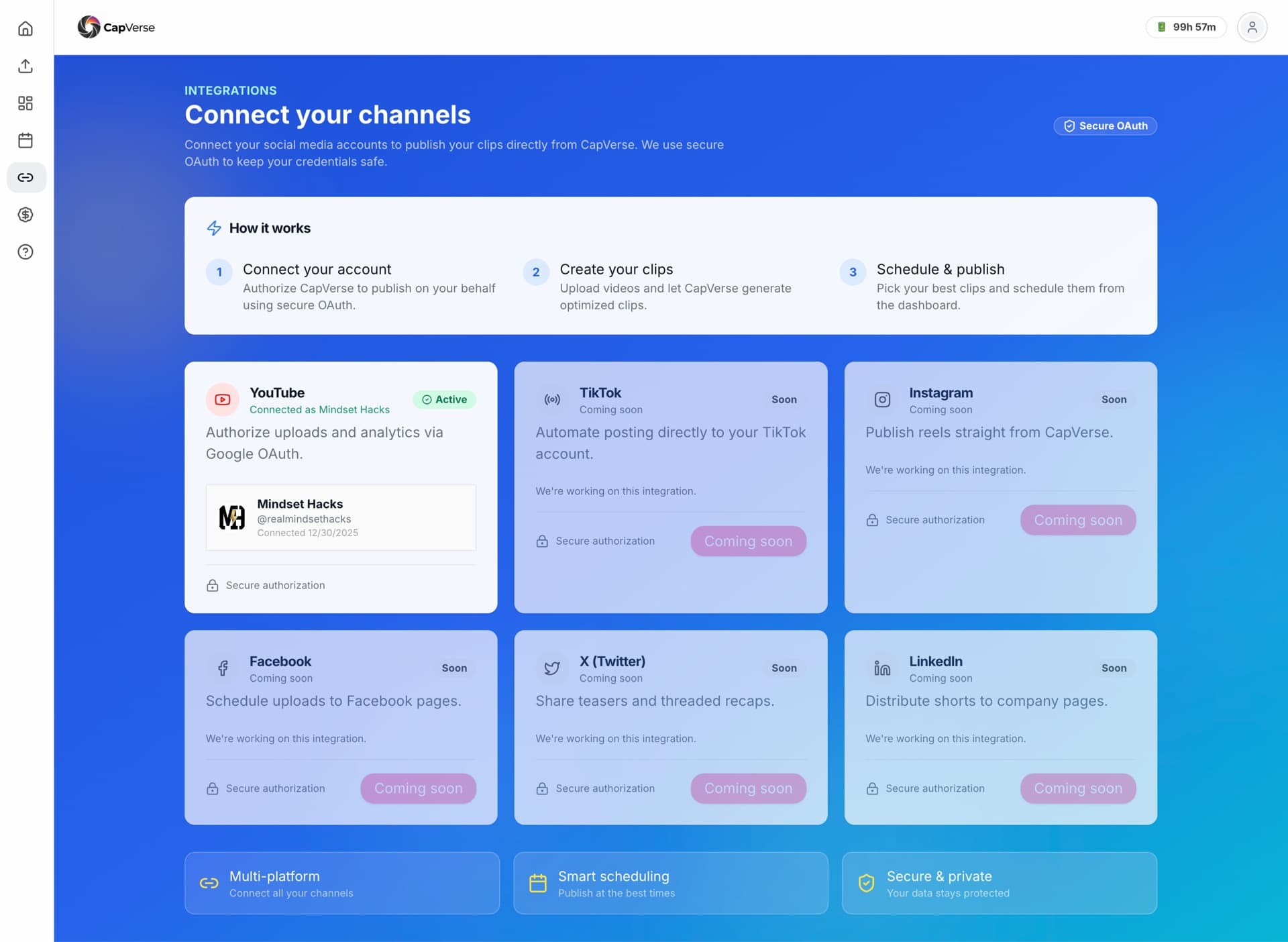 CapVerse Integrations